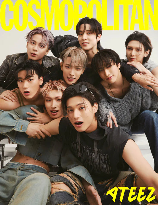 ATEEZ - COSMOPOLITAN Korea Magazine - August 2023