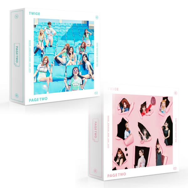 twice サイン page two TWICE 2ND MINI ALBUM - PAGE TWO - PINK