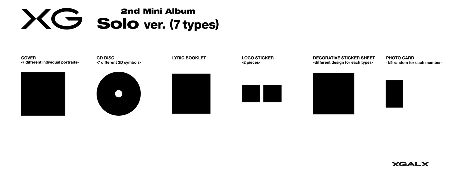 XG - 2nd Mini Album (Solo)