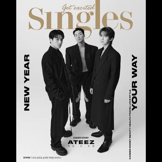 ATEEZ - SINGLES January 2024 (4 covers)