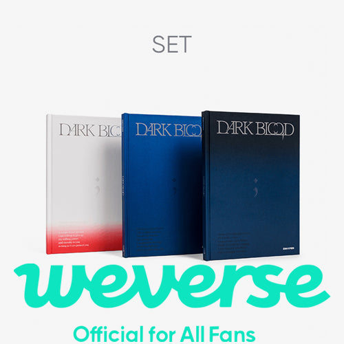 ENHYPEN – [DARK BLOOD] (Set) Weverse POB