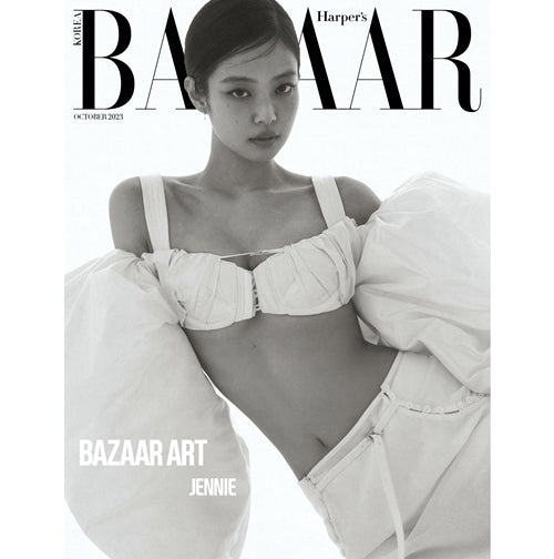 JENNIE - JENO - Harper's Bazaar Korea - October 2023 Issue