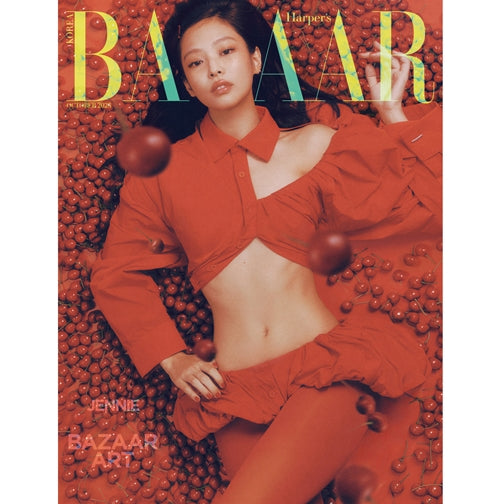 JENNIE - JENO - Harper's Bazaar Korea - October 2023 Issue