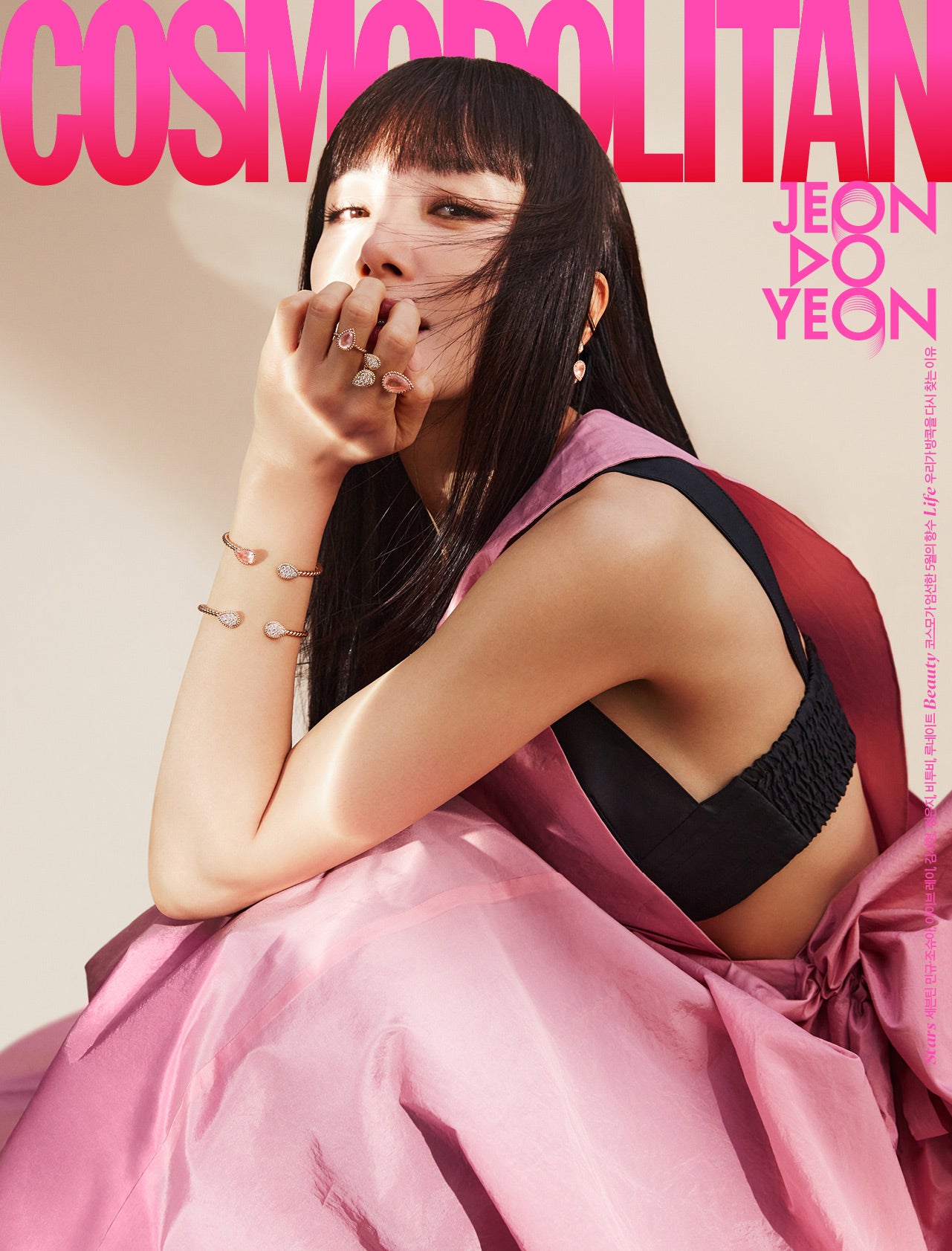 JEON DO YEON (MINGYU & JOSHUA) / IVE / BTOB - Cosmopolitan Korea May 2023