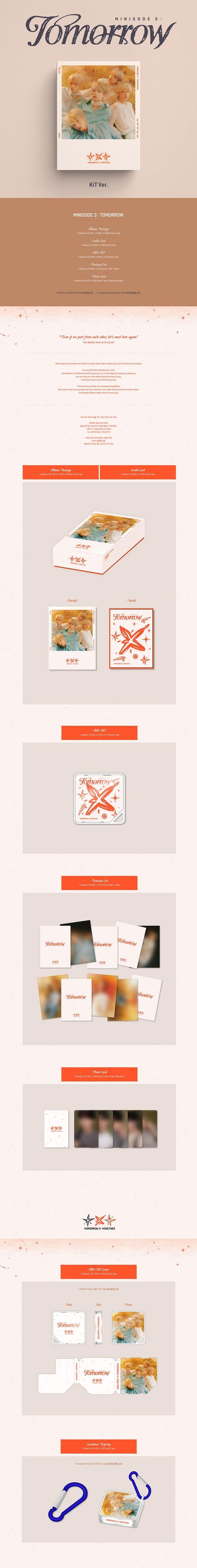 TXT - minisode 3: TOMORROW (Kit)