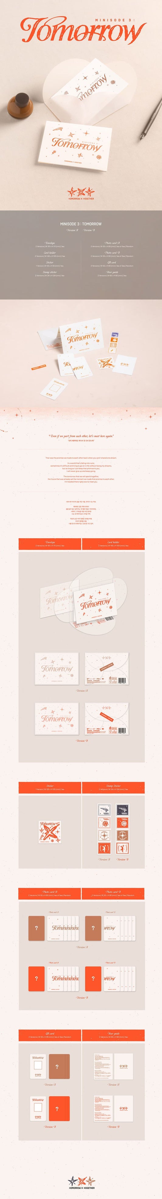 TXT - minisode 3: TOMORROW (Wevese Album)