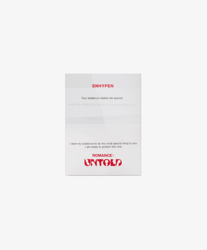 ENHYPEN – ROMANCE : UNTOLD (Weverse Album)