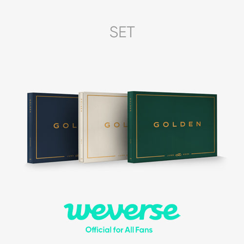 Jungkook - GOLDEN Set (Weverse POB) Earlybird