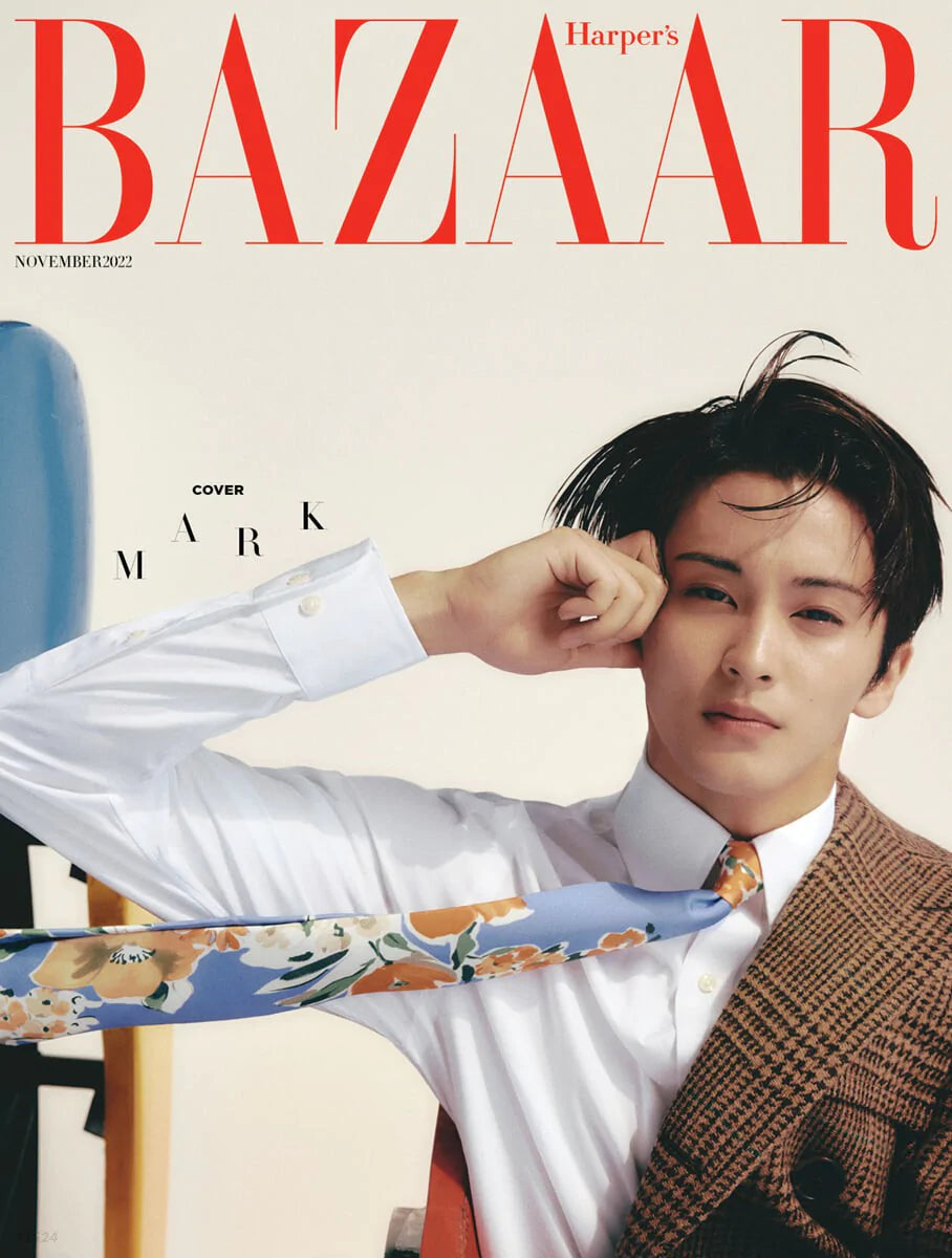 NCT MARK - BAZAAR - NOV. 2022 Issue (A, B, C)