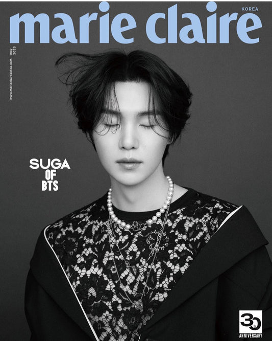 SUGA - MARIE CLAIRE - May 2023 Issue (A, B, C)