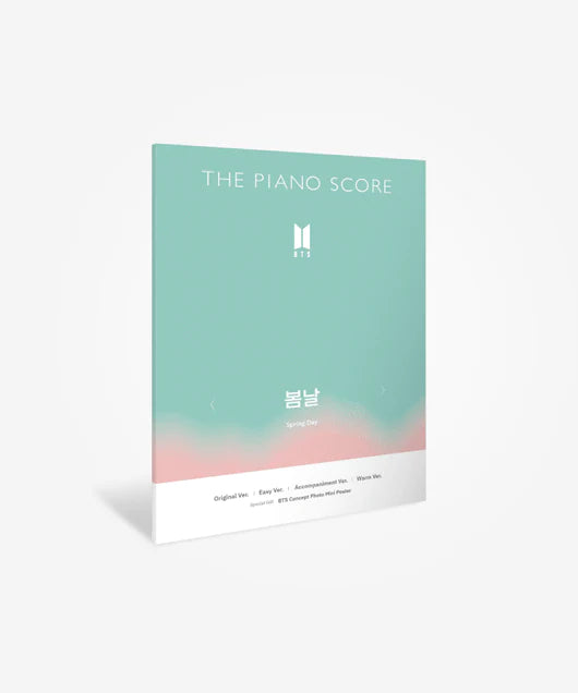 BTS THE PIANO SCORE : BTS [Spring Day]