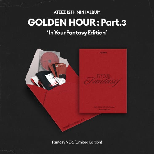 ATEEZ – 12th Mini Album [GOLDEN HOUR : Part.3 ‘In Your Fantasy Edition’] (Limited)