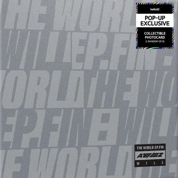 (HELLO82 POPUP) ATEEZ - 2nd Album [THE WORLD EP.FIN : WILL] (Digipack)