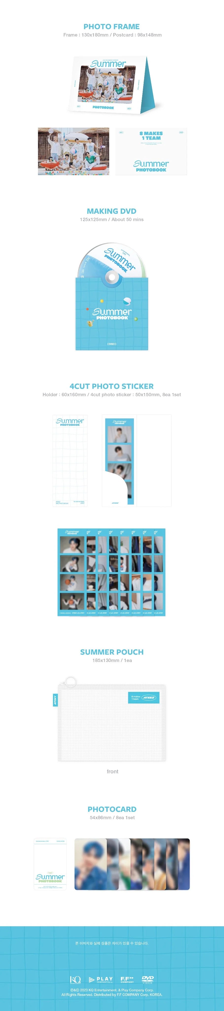 ATEEZ - 2023 Summer Photobook