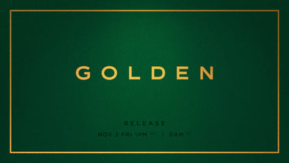 Jungkook - GOLDEN Set (Weverse POB) Earlybird