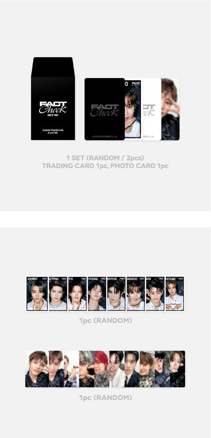 NCT 127 - FACT CHECK Trading Card