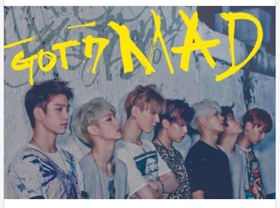 GOT7 - Mini Album Vol. 4 – Mad (Horizontal)