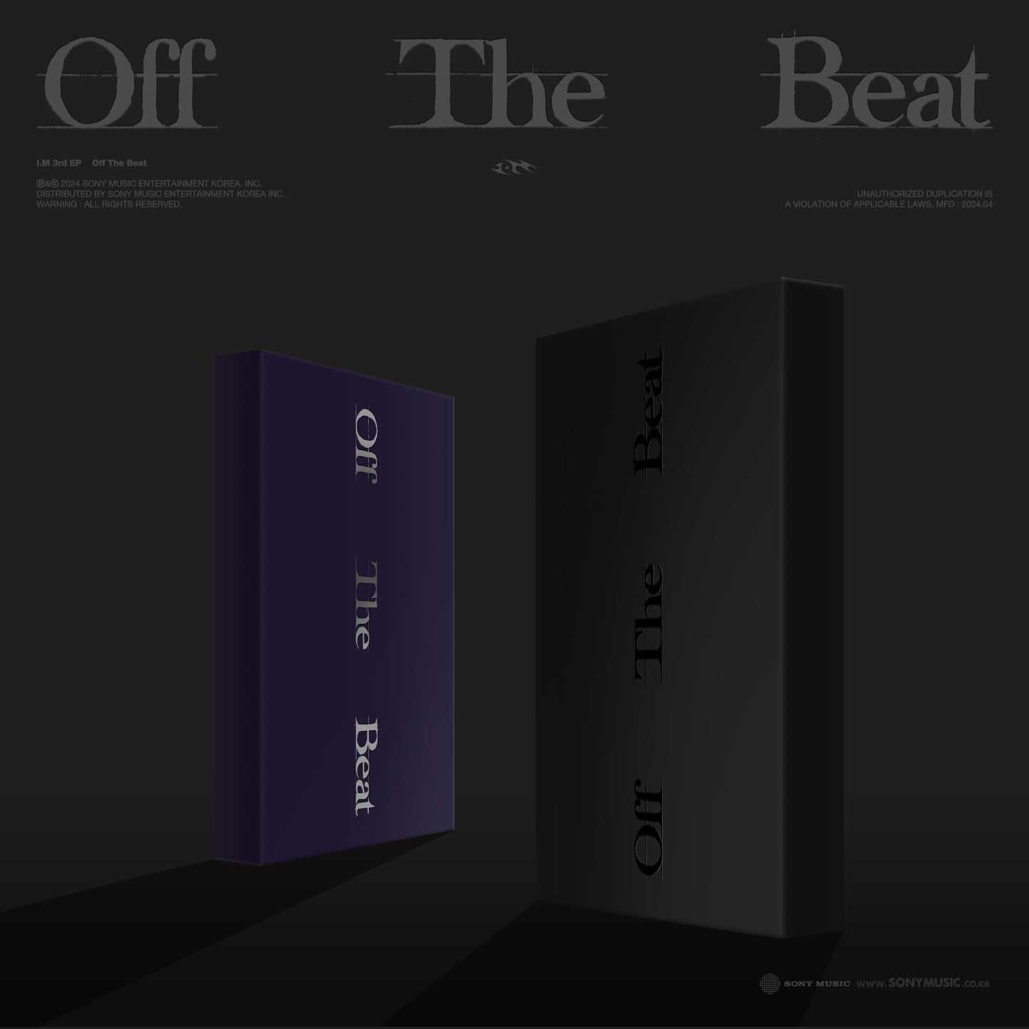 I.M - 3rd EP [OFF THE BEAT] (Photobook)