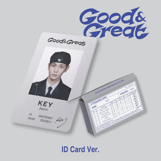 KEY - 2nd Mini Album [Good & Great] (QR)