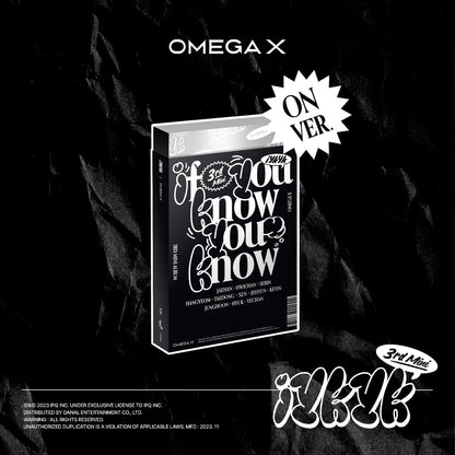 [OMEGA X] 3rd Mini Album [iykyk]