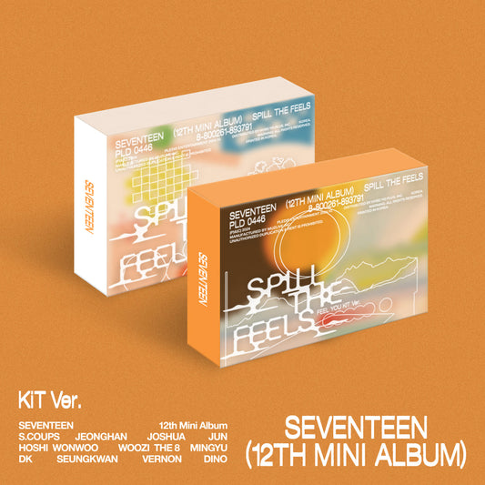 SEVENTEEN – 12th Mini Album [SPILL THE FEELS] (KiT)