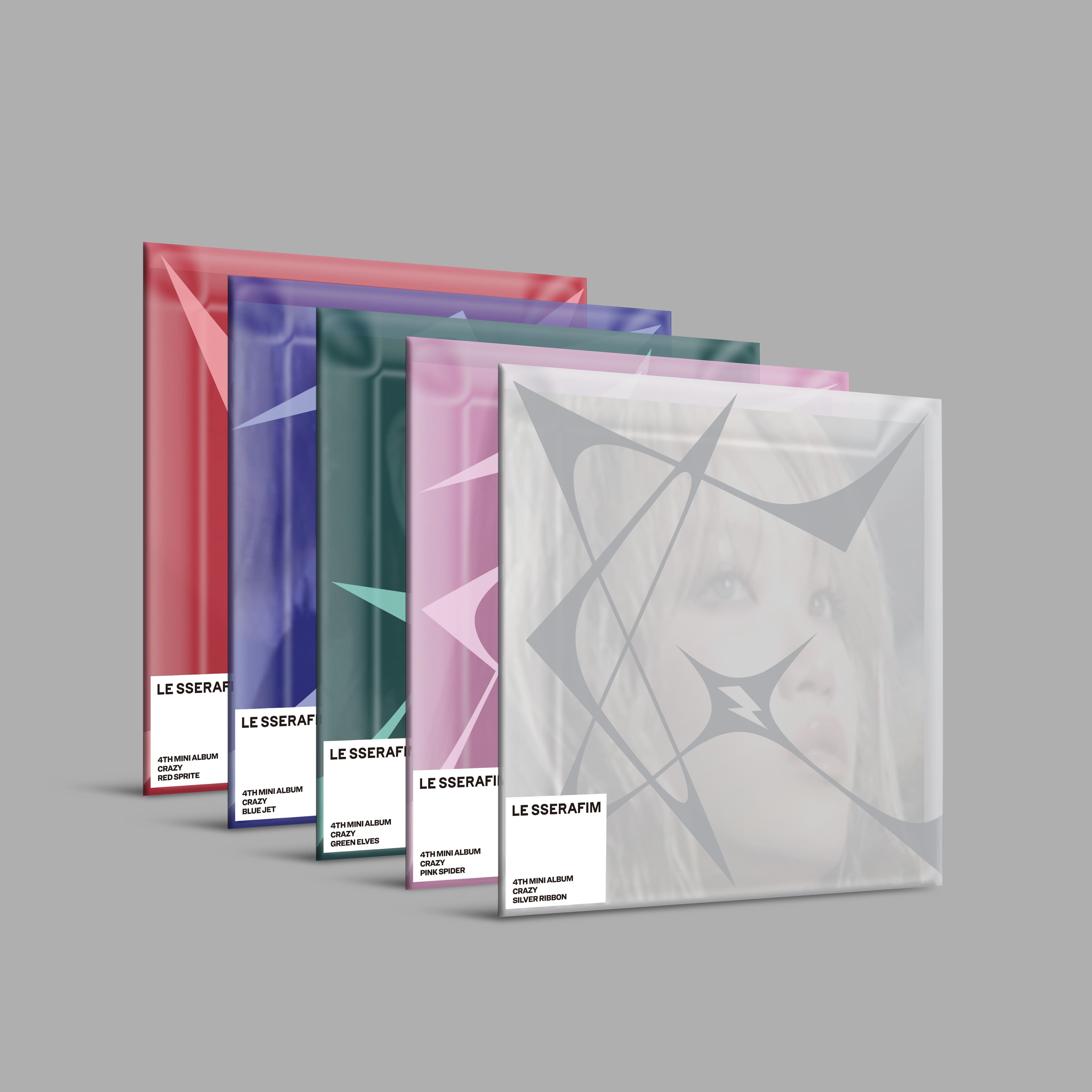 LE SSERAFIM – 4th Mini Album [CRAZY] (Compact) – Kpop NW