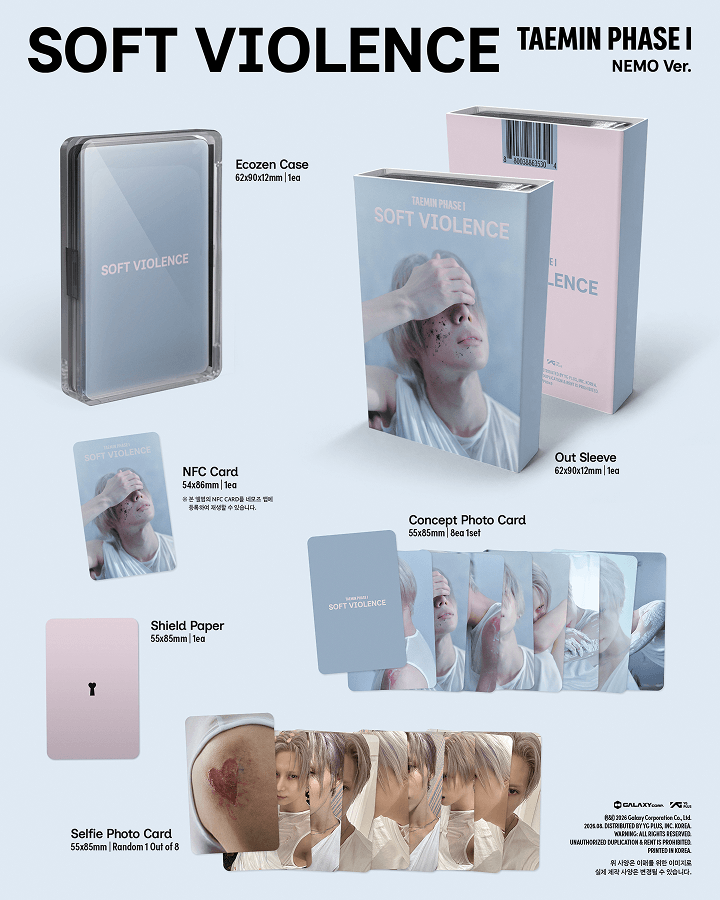 TAEMIN – [PHASE I : Soft Violence] (Nemo)