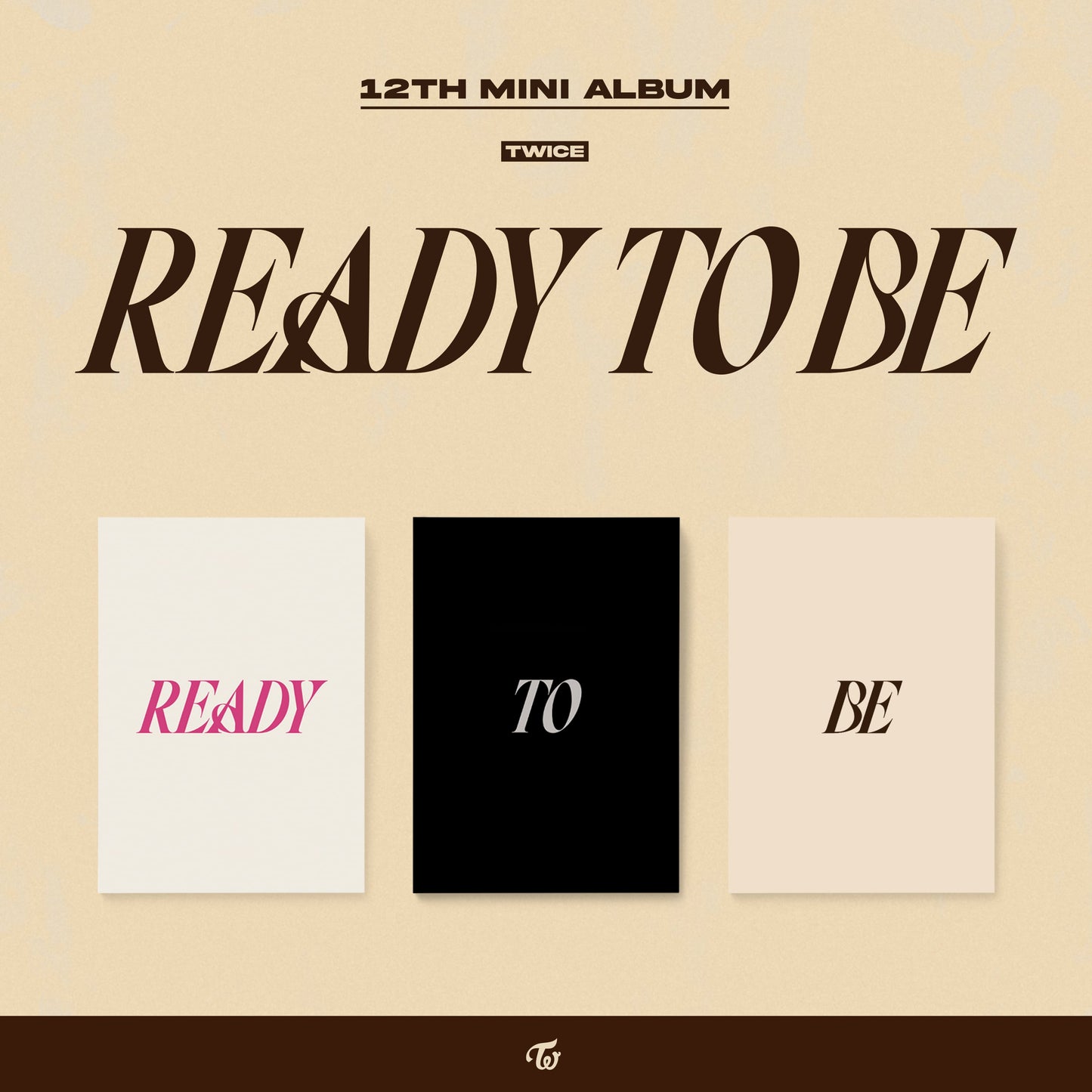 TWICE – 12th Mini album [READY TO BE] (POB) Random