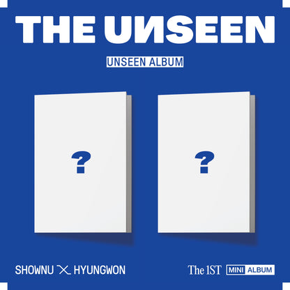 SHOWNU X HYUNGWON 1st Mini Album [THE UNSEEN] (Limited)