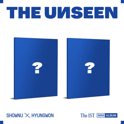 SHOWNU X HYUNGWON 1st Mini Album [THE UNSEEN]