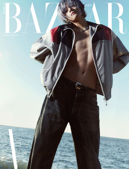 V - BAZAAR Korea February 2024