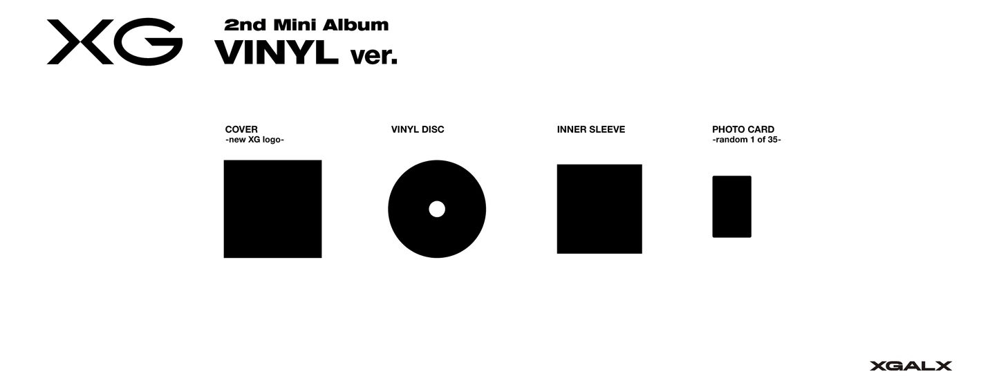 XG - 2nd Mini Album (XG) (Vinyl