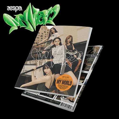 aespa – 3rd Mini Album [MY WORLD] (Tabloid)