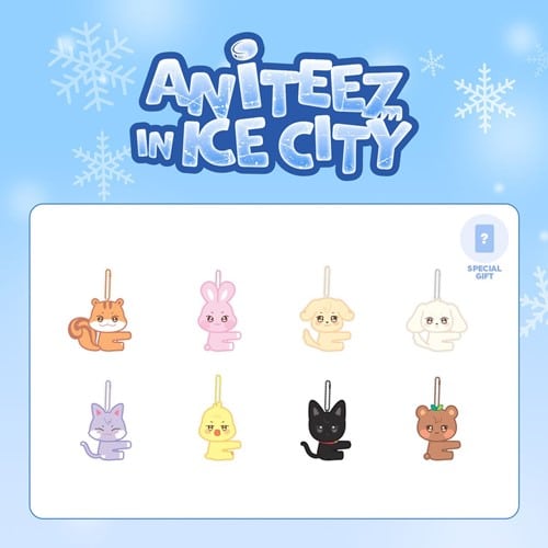 ATEEZ - [ANITEEZ IN ICE CITY] Plush Photocard Holder