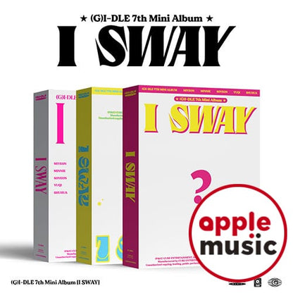 [Apple Music POB] (G)I-DLE – 7th Mini Album [I SWAY] (Standard Set)