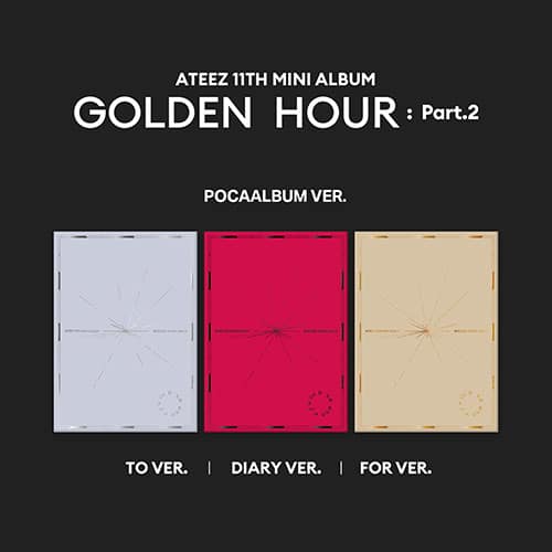 ATEEZ – 11th Mini Album [GOLDEN HOUR : Part.2] (Poca)