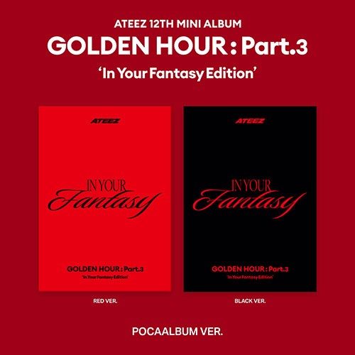 ATEEZ – 12th Mini Album [GOLDEN HOUR : Part.3 ‘In Your Fantasy Edition’] (Poca)