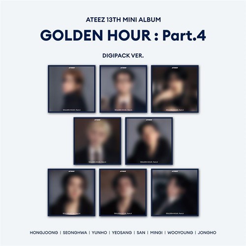 ATEEZ – 13th Mini Album [GOLDEN HOUR : Part.4] (Digipack)