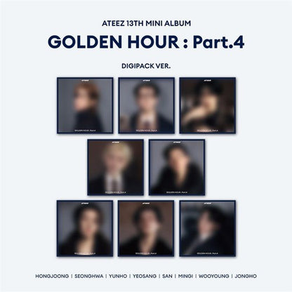ATEEZ – 13th Mini Album [GOLDEN HOUR : Part.4] (Digipack)