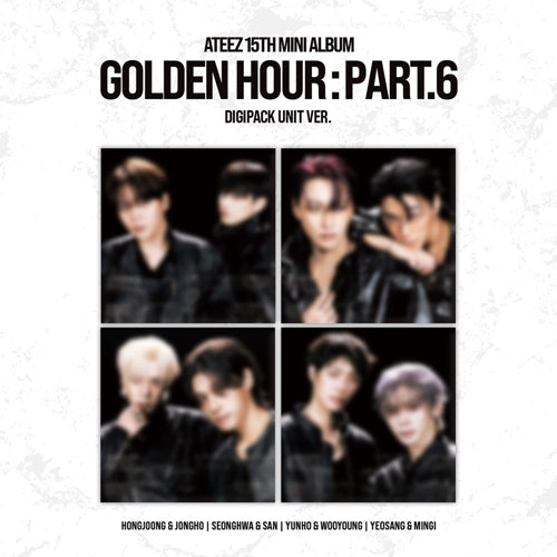 ATEEZ – 15th Mini Album [GOLDEN HOUR : Part.6] (Digipack Unit)