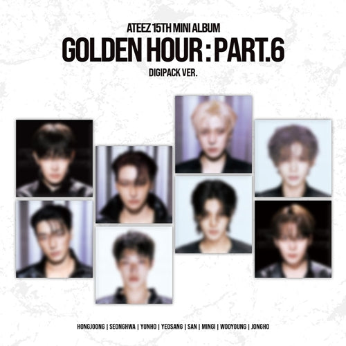 ATEEZ – 15th Mini Album [GOLDEN HOUR : Part.6] (Digipack)