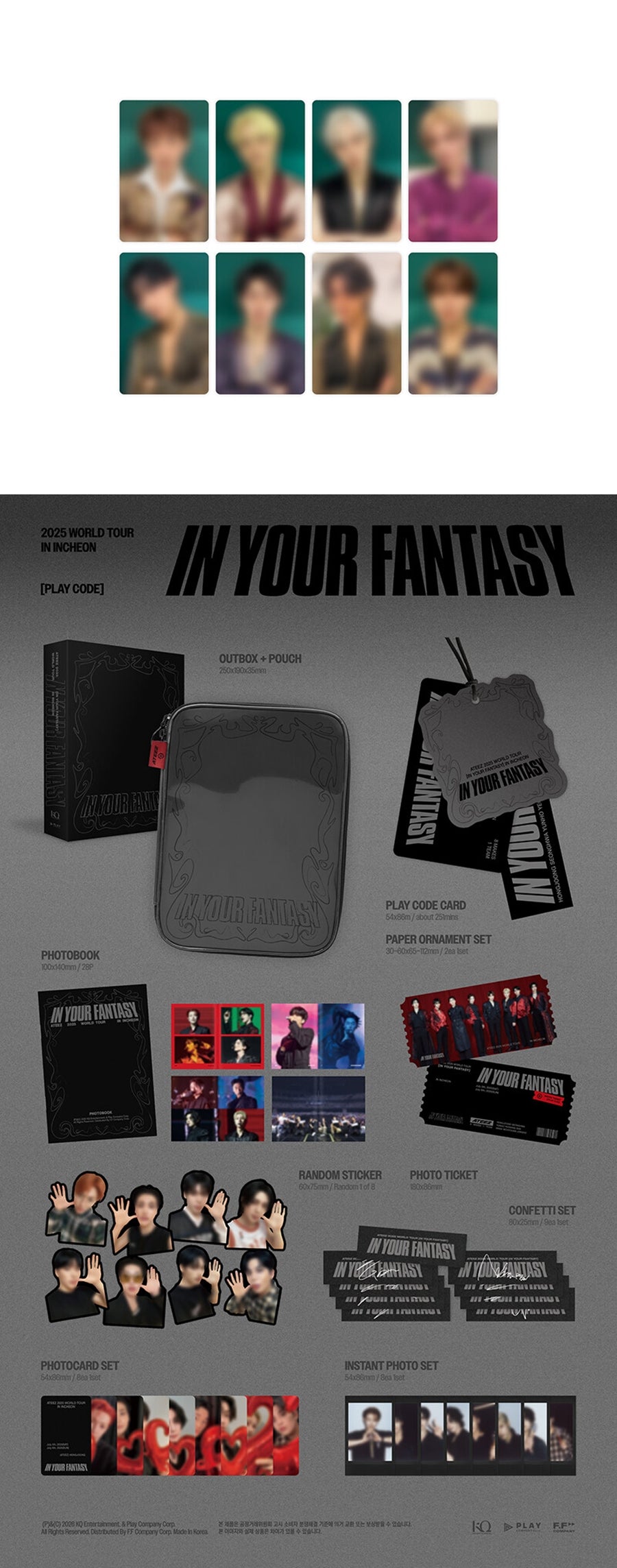 ATEEZ - 2025 WORLD TOUR IN YOUR FANTASY IN INCHEON (Playcode)