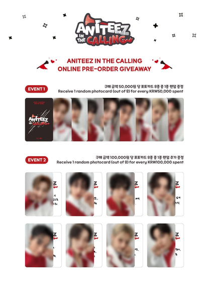 ATEEZ - ANITEEZ IN THE CALLING MD 28. Tiny Plush Doll