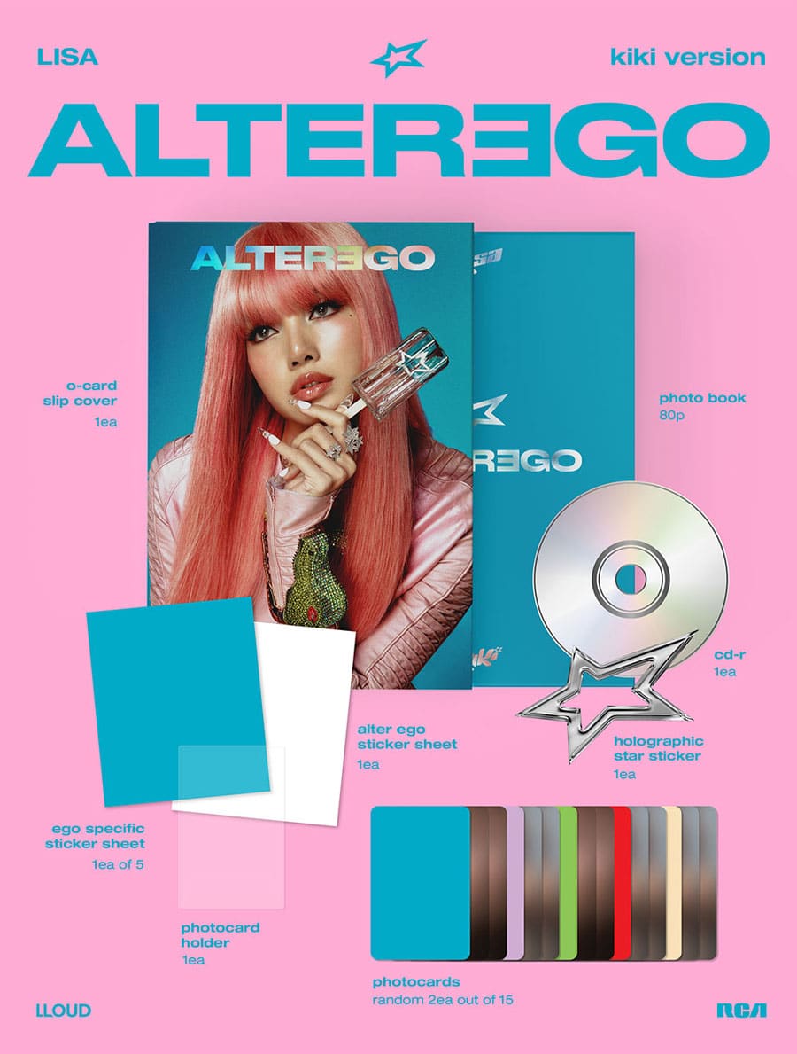 LISA – [Alter Ego] Photobook (kiki)