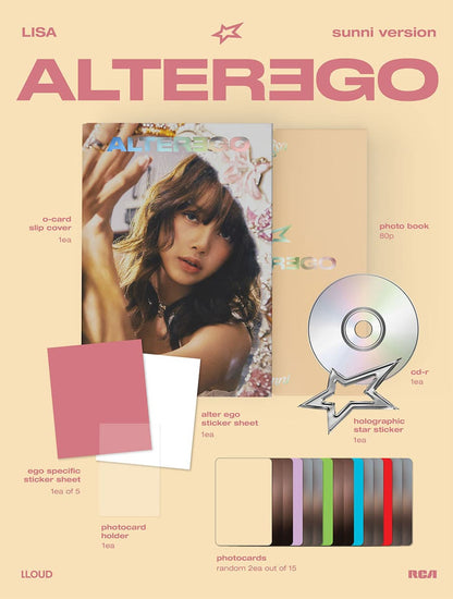 LISA – [Alter Ego] Photobook (sunni)