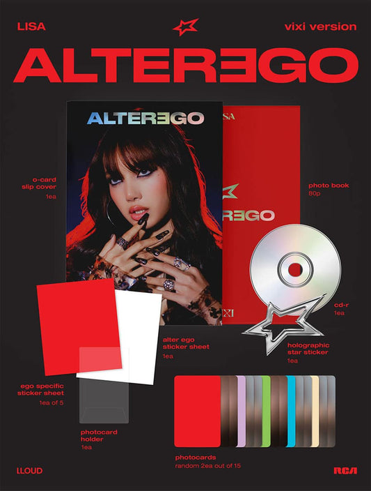 LISA – [Alter Ego] Photobook (vixi)