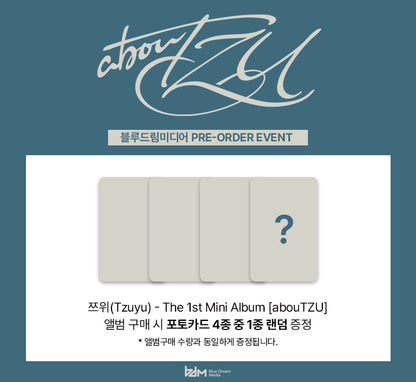 [POB 6 Types] Tzuyu (TWICE) – The 1st Mini Album [abouTZU]