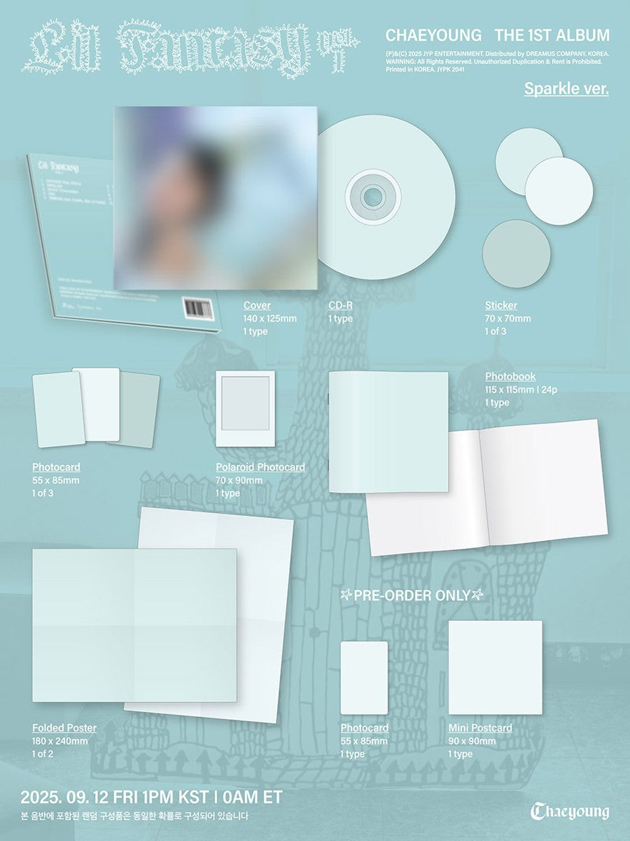 CHAEYOUNG – The 1st Album [LIL FANTASY vol.1] (Sparkle)