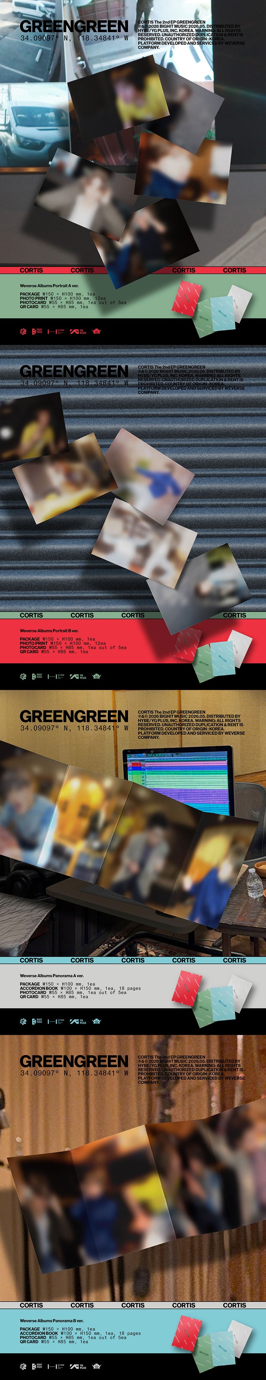 CORTIS – The 2nd EP [GREENGREEN] (Weverse)