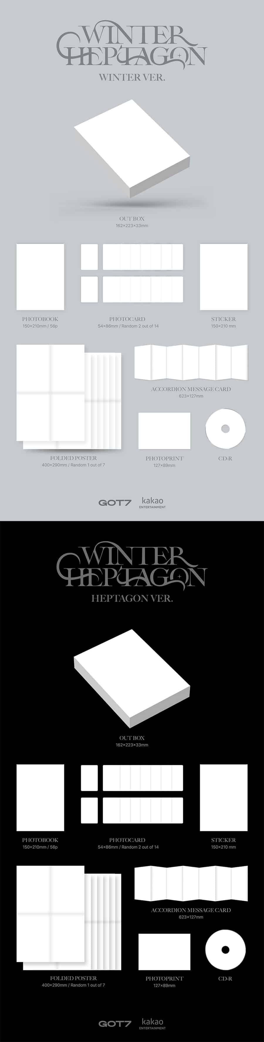 GOT7 – Mini Album [WINTER HEPTAGON]